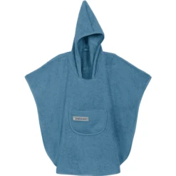 Odenwälder Badstof Badponcho Space Blauw