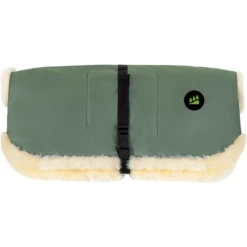 Odenwälder Handwarmer Lamsvel Muffolo Lang Green Harmony -Kleine Wondertjes odenwaelder handwarmer lamsvel muffolo lang green harmony a366580 3