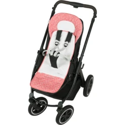 Odenwälder Kinderwagenzitkussen Babycool White Leaves Deep Forest -Kleine Wondertjes odenwaelder kinderwagenzitkussen babycool white leaves deep forest a347178 2