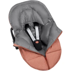 Odenwälder Voetenzak BabyNest Dauni Fashion Modern Blizzard Roest -Kleine Wondertjes odenwaelder voetenzak babynest dauni fashion modern blizzard roest a366601 3