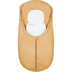 Odenwälder Voetenzak Coolmax White Leaves Mosterd -Kleine Wondertjes odenwaelder voetenzak coolmax white leaves mosterd a347185 4