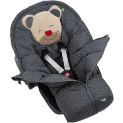 Odenwälder Voetenzak Mucki Fashion Little Snow Zwart -Kleine Wondertjes odenwaelder voetenzak mucki fashion little snow zwart a366738 3