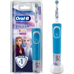 Oral B Oral-B Elektrische Tandenborstel, Vitality 100 Kids, Frozen -Kleine Wondertjes oral b elektrische tandenborstel vitality 100 kids frozen a414744 2