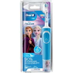 Oral B Oral-B Elektrische Tandenborstel, Vitality 100 Kids, Frozen -Kleine Wondertjes oral b elektrische tandenborstel vitality 100 kids frozen a414744 3