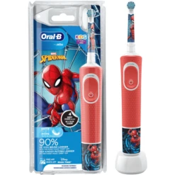 Oral B Oral-B Elektrische Tandenborstel, Vitality 100 Kids, Spider Man -Kleine Wondertjes oral b elektrische tandenborstel vitality 100 kids spider man a414734 2