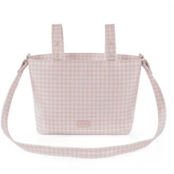 Pasito A Pasito Kinderwagenzak Roze / Wit -Kleine Wondertjes pasito a pasito kinderwagenzak roze wit a396846 3