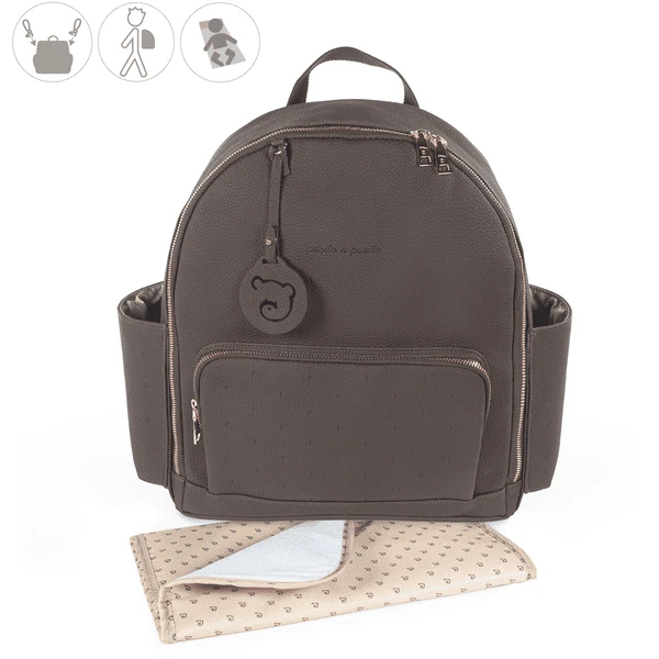 Pasito A Pasito Rugzak Bruin / Sterren 2 Pasito A Pasito Rugzak Bruin / Sterren - Afbeelding 2