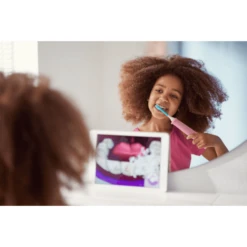 PHILIPS Sonicare Elektrische Sonische Tandenborstel HX6352/42 Voor Kinderen In Roze -Kleine Wondertjes philips sonicare elektrische sonische tandenborstel hx6352 42 voor kinderen in roze a312684 1