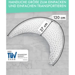 Pic Bear Nursing Moon 120cm Extrasoft Uni Antraciet -Kleine Wondertjes pic bear nursing moon 120cm extrasoft uni antraciet a409645 2