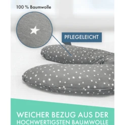 Pic Bear Premium Verpleegkussen 194 Cm Extra Zachte Lakens -Kleine Wondertjes pic bear premium verpleegkussen 194 cm extra zachte lakens a409619 3