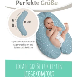 Pic Bear Verpleegkussen Class Ic 190 Cm Stars Trellis -Kleine Wondertjes pic bear verpleegkussen class ic 190 cm stars trellis a409611 1