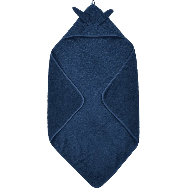 Pippi Badlaken Met Capuchon Donkerblauw 83 X 83 Cm 1 Pippi Badlaken Met Capuchon Donkerblauw 83 X 83 Cm