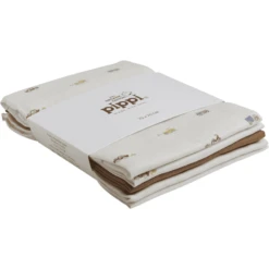 Pippi Mousseline Doeken 3 Pak Bruin