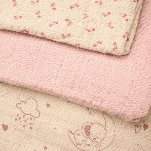 Pippi Muslin Wipes Pack Of 6 Sheer 3 Pippi Muslin Wipes Pack Of 6 Sheer - Afbeelding 3