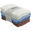 Pippi Washandjes 8-Pack Lucht Blauw