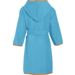 Playshoes Badjas Van Badstof De Muis Aqua Blauw -Kleine Wondertjes playshoes badjas van badstof de muis aqua blauw a266540 4