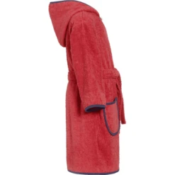 Playshoes Badstof Badjas Duiker Rood -Kleine Wondertjes playshoes badstof badjas duiker rood a237069 2