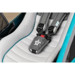 Qeridoo ® Kinderzitje Lichtgrijs Voor Kinderfietskarren -Kleine Wondertjes qeridoo kinderzitje lichtgrijs voor kinderfietskarren a304860 1