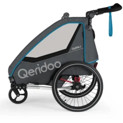 Qeridoo ® QUPA 1 Blauw Kinderfietskar -Kleine Wondertjes qeridoo qupa 1 blauw kinderfietskar a337817 4
