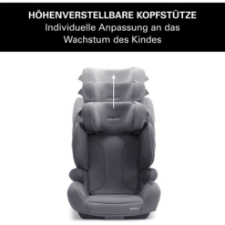 RECARO Autostoel Mako 2 Core Simply Grey 9 RECARO Autostoel Mako 2 Core Simply Grey -Kleine Wondertjes recaro autostoel mako 2 core simply grey a311170 4