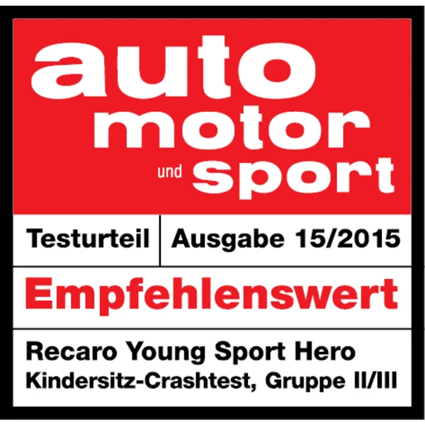 RECARO Autostoel Young Sport Hero Core Energy Blue 3 RECARO Autostoel Young Sport Hero Core Energy Blue - Afbeelding 3