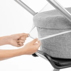 Reer BiteSafe Insectenhor Voor Kinderwagen Wit -Kleine Wondertjes reer bitesafe insectenhor voor kinderwagen wit a388978 4