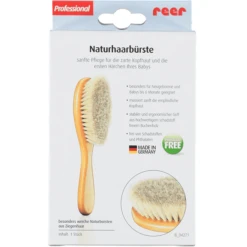 REER HAARBORSTEL ECHT HAAR Klein (81165) -Kleine Wondertjes reer haarborstel echt haar klein 81165 a007930 4