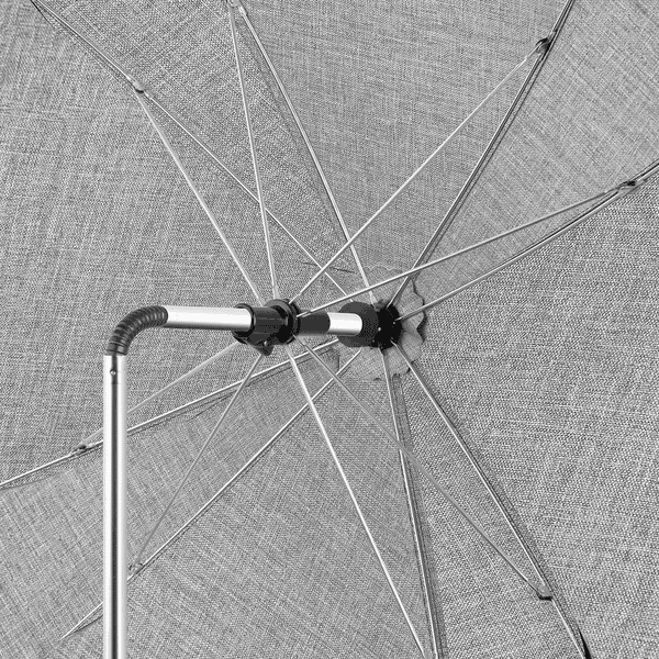 Reer Parasol ShineSafe+, Grijs-melange 5 Reer Parasol ShineSafe+, Grijs-melange - Afbeelding 5