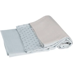 Roba Gaasluiers Set Van 3 Lil Planet Turquoise 80 X 80 Cm -Kleine Wondertjes roba gaasluiers set van 3 lil planet turquoise 80 x 80 cm a292135 4