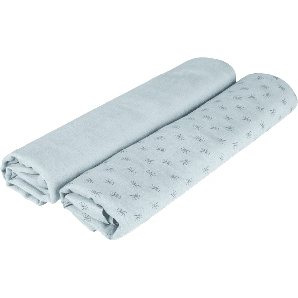 Roba Puck- En Verzorgingshanddoekenset Van 2 Lil Planet Turquoise 120 X 120 Cm 4 Roba Puck- En Verzorgingshanddoekenset Van 2 Lil Planet Turquoise 120 X 120 Cm - Afbeelding 4