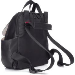 Robyn Convertible Backpack Faux Leather Black -Kleine Wondertjes robyn convertible backpack faux leather black a251234 3
