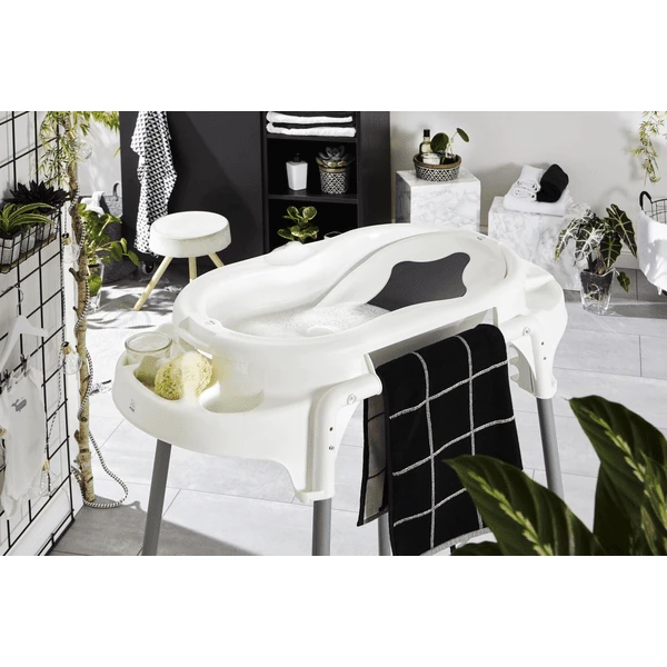 Rotho Baby Design Bad Station TOP Wit + Set Van 3 Gratis Washandjes 2 Rotho Baby Design Bad Station TOP Wit + Set Van 3 Gratis Washandjes - Afbeelding 2