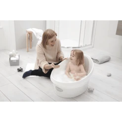 Shnuggle® Shnuggle ® Peuterbad Wit / Lichtgrijs -Kleine Wondertjes shnuggle peuterbad wit lichtgrijs a359057 3