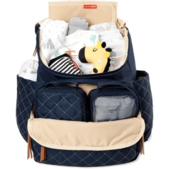 SkipHop Luierrugtas FORMA, Blauw -Kleine Wondertjes skiphop luierrugtas forma blauw a352126 2