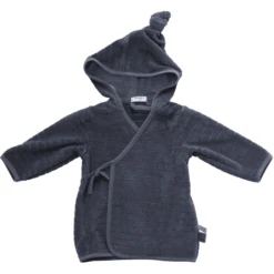 Snoozebaby Badjas Storm Grey 86/92 -Kleine Wondertjes snoozebaby badjas storm grey 86 92 a354519 3