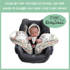 Snugglebundl Baby Buttons Draagzak - Bio Cotton -Kleine Wondertjes snugglebundl baby buttons draagzak bio cotton a313409 4