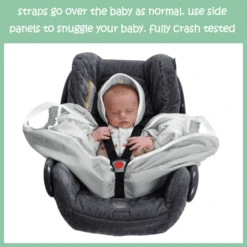 Snugglebundl Baby Haze Draagzak - Bio Cotton -Kleine Wondertjes snugglebundl baby haze draagzak bio cotton a313408 4