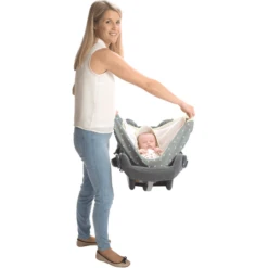 Snugglebundl Draaghulp Munt Honing Bijen - Biologisch Cotton -Kleine Wondertjes snugglebundl draaghulp munt honing bijen biologisch cotton a296599 4