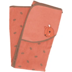 Sterntaler Badcape Enna Koraal 100 X 100 Cm -Kleine Wondertjes sterntaler badcape enna koraal 100 x 100 cm a351497 2