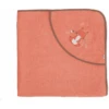 Sterntaler Badcape Met Capuchon Enna Uni Koraal 100 X 100 Cm