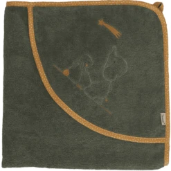 Sterntaler Badhanddoek 100 X 100 Cm Eddy Donkergroen -Kleine Wondertjes sterntaler badhanddoek 100 x 100 cm eddy donkergroen a384628 4