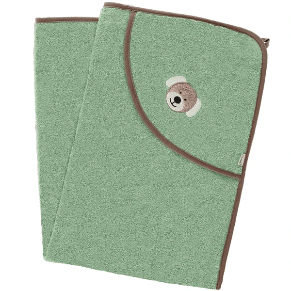 Sterntaler Badhanddoek 100 X 100 Cm Hond Groen 5 Sterntaler Badhanddoek 100 X 100 Cm Hond Groen - Afbeelding 5