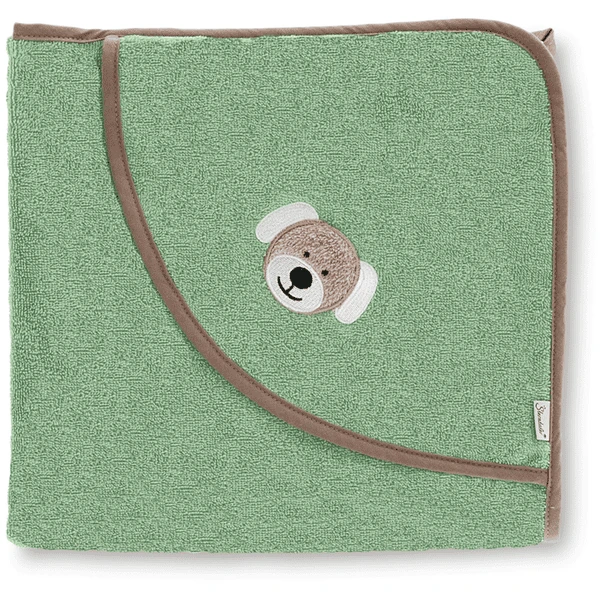 Sterntaler Badhanddoek 100 X 100 Cm Hond Groen 1 Sterntaler Badhanddoek 100 X 100 Cm Hond Groen