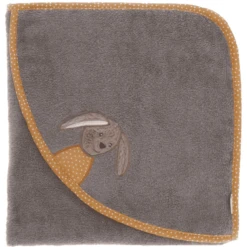 Sterntaler Badhanddoek 80 X 80 Cm Happy Grey -Kleine Wondertjes sterntaler badhanddoek 80 x 80 cm happy grey a384559 4