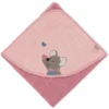 Sterntaler Badhanddoek Mabel Roze 80 X 80 Cm