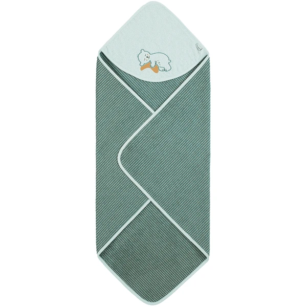 Sterntaler Badhanddoek Met Kap Ben Medium Groen 80 X 80 Cm 3 Sterntaler Badhanddoek Met Kap Ben Medium Groen 80 X 80 Cm - Afbeelding 3