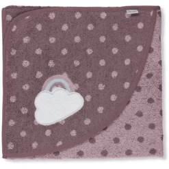 Sterntaler Badhanddoek Pauline Licht Paars 100 X 100 Cm -Kleine Wondertjes sterntaler badhanddoek pauline licht paars 100 x 100 cm a301080 3