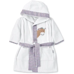 Sterntaler Badjas Pauline Wit -Kleine Wondertjes sterntaler badjas pauline wit a301155 2