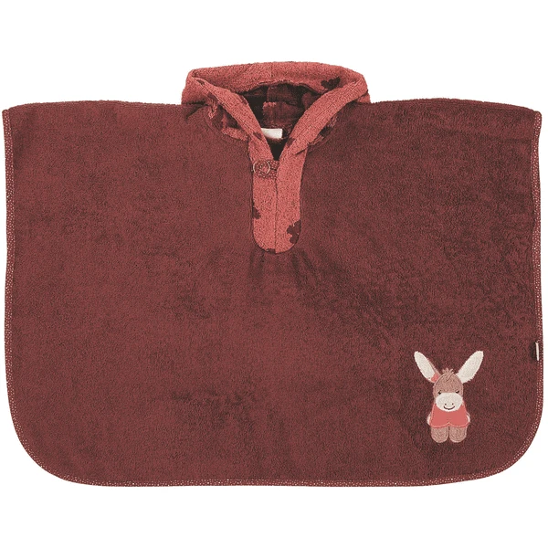 Sterntaler Ezel Zwem Poncho Emmily Donkerrood 5 Sterntaler Ezel Zwem Poncho Emmily Donkerrood - Afbeelding 5