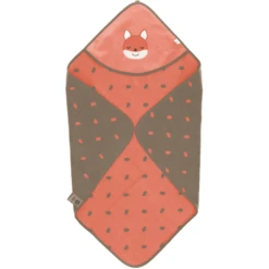 Sterntaler GOTS Badhanddoek Met Kap Enna Koraal 80 X 80 Cm -Kleine Wondertjes sterntaler gots badhanddoek met kap enna koraal 80 x 80 cm a351339 4